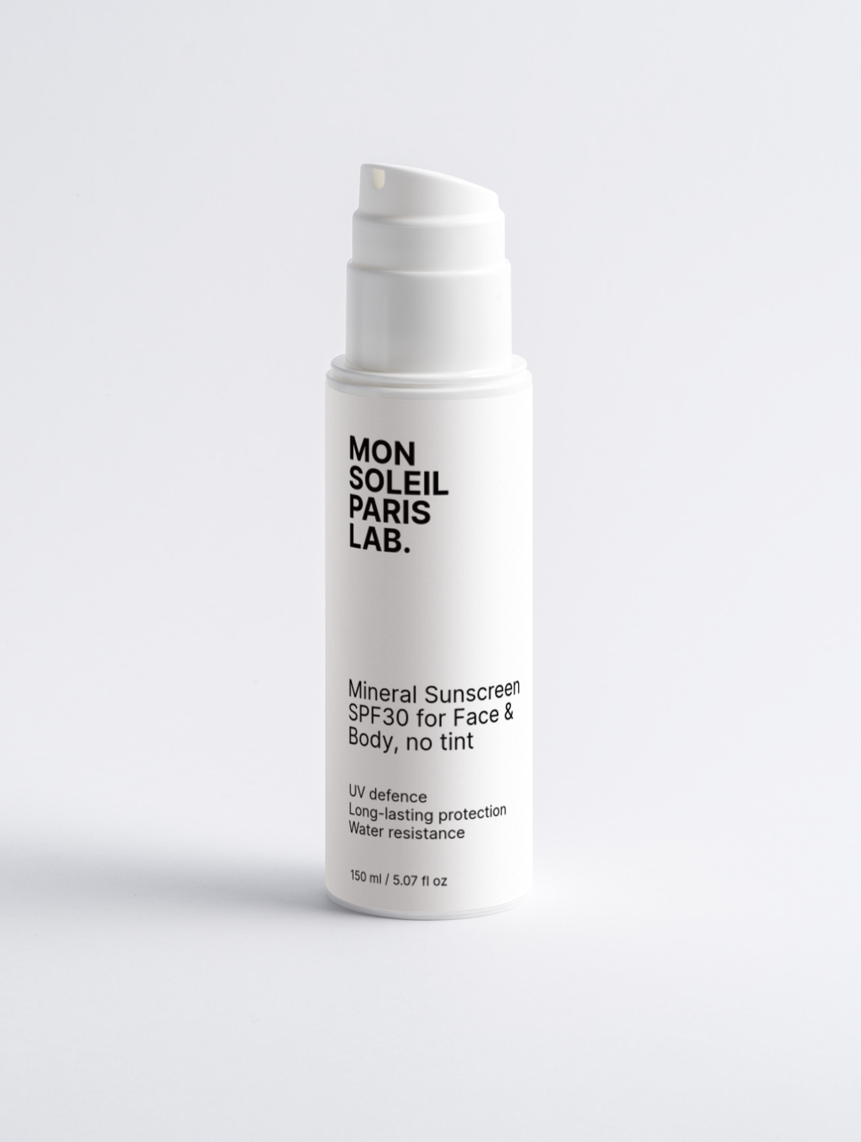 Mineral Sunscreen SPF30 for Face & Body, no tint